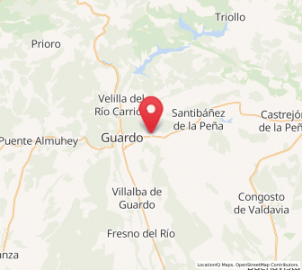 Map of Muñeca, Castille and León