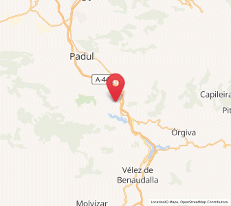 Map of Murchas, Andalusia