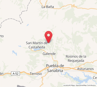 Map of Murias, Castille and León