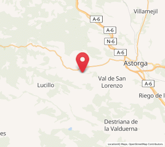 Map of Murias de Pedredo, Castille and León