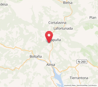 Map of Muro de Bellas, Aragon