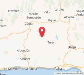 Map of Murtas, Andalusia