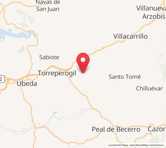 Map of Nava, Andalusia