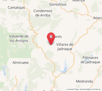 Map of Navas de Jadraque, Castille-La Mancha
