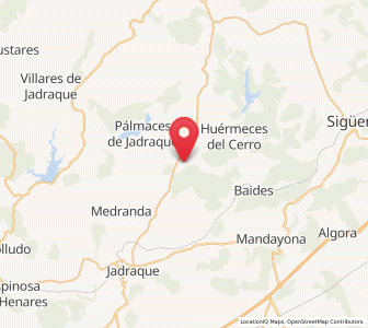 Map of Negredo, Castille-La Mancha
