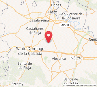 Map of Negueruela, La Rioja