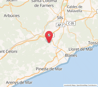 Map of Niagara Parc, Catalonia