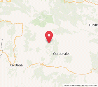 Map of Noceda de Cabrera, Castille and León