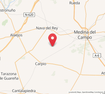 Map of Nueva Villa de las Torres, Castille and León
