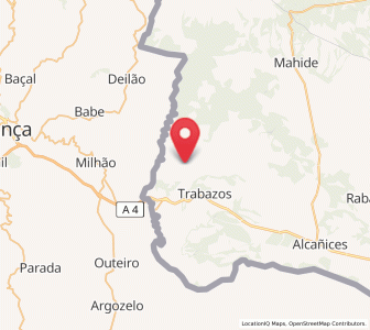 Map of Nuez, Castille and León