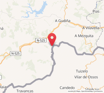 Map of O Seixo, Galicia