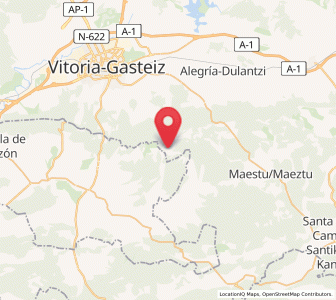 Map of Okina, Basque Country