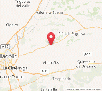 Map of Olmos de Esgueva, Castille and León