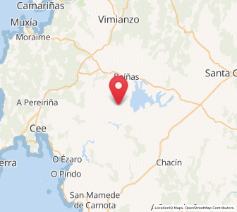 Map of Olveira, Galicia