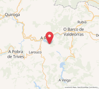 Map of Oporto, Galicia