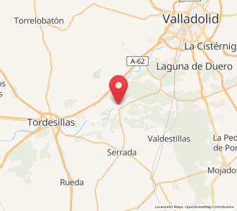 Map of Otea, Castille and León