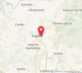 Map of Otero de Naraguantes, Castille and León