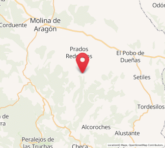 Map of Otilla, Castille-La Mancha