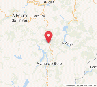 Map of Outeiro, Galicia