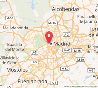 Map of Palacio, Madrid