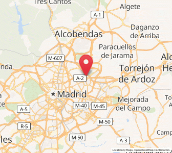 Map of Palomas, Madrid