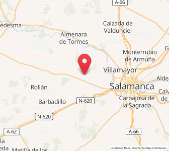 Map of Parada de Arriba, Castille and León