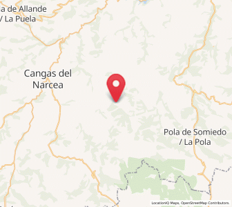 Map of Parada La Vieja, Asturias