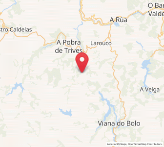 Map of Paradela de Abajo, Galicia