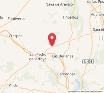 Map of Pascualcobo, Castille and León