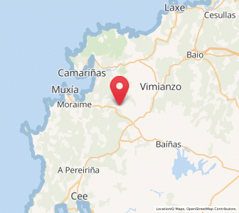 Map of Pedreira, Galicia