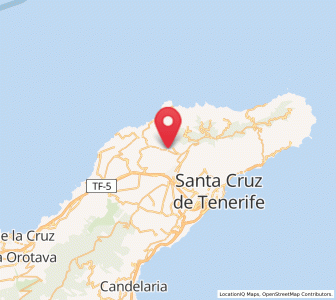 Map of Pedro Álvarez, Canary Islands