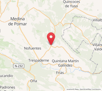 Map of Pedrosa de Tobalina, Castille and León