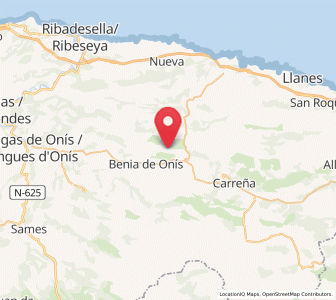 Map of Pedroso, Asturias