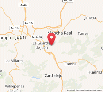 Map of Pegalajar, Andalusia