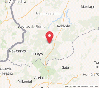 Map of Peñaparda, Castille and León