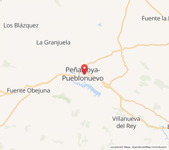 Map of Peñarroya-Pueblonuevo, Andalusia