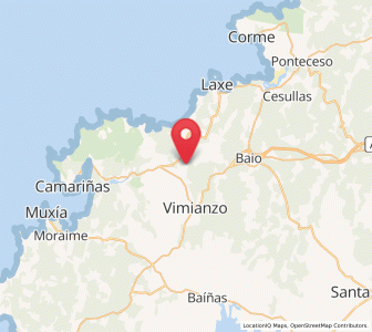 Map of Penedo, Galicia