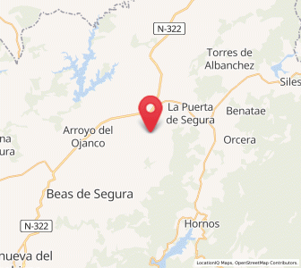 Map of Peñolite, Andalusia