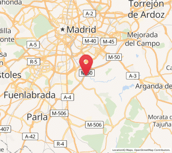 Map of Perales del Río, Madrid
