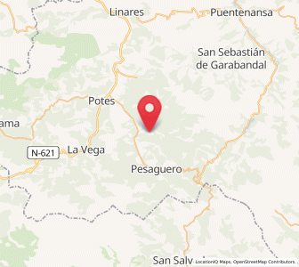 Map of Perrozo, Cantabria