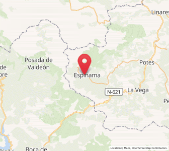 Map of Pido, Cantabria