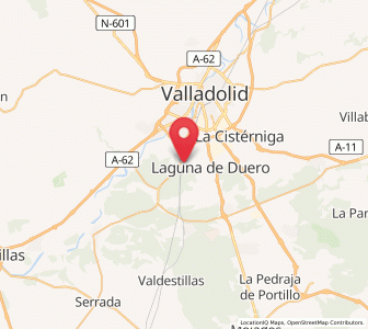 Map of Pinar de Antequera, Castille and León