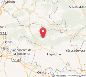 Map of Pipaon, Basque Country