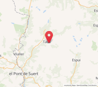 Map of Pla de l'Ermita, Catalonia