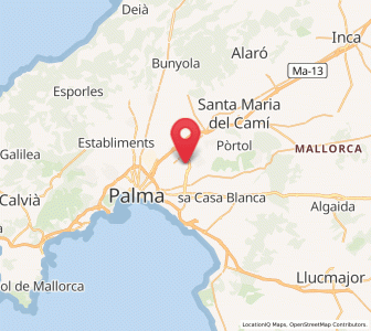 Map of Pla de na Tesa, Balearic Islands