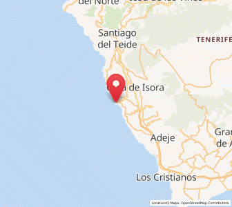 Map of Playa de San Juan, Canary Islands