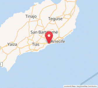 Map of Playa Honda, Canary Islands