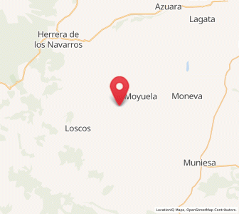 Map of Plenas, Aragon