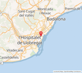 Map of Poble Sec, Catalonia