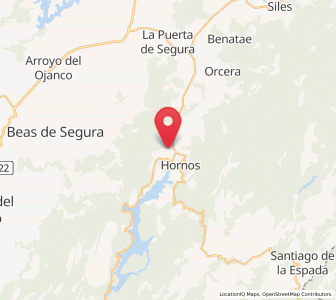 Map of Polvillar, Andalusia
